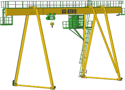Козловой кран производства ГК-Кениг